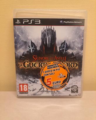gioco ps3 il signore degli anelli la guerra del no