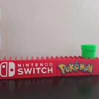Porta giochi Nintendo Switch con logo Pokemon