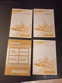 manuale d'uso Suzuki DR 650