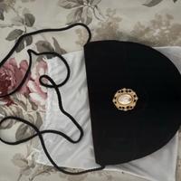 Borsetta pochette nera