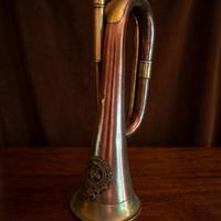 Tromba Militare Vintage in Rame e Ottone