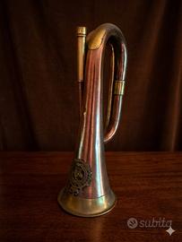 Tromba Militare Vintage in Rame e Ottone