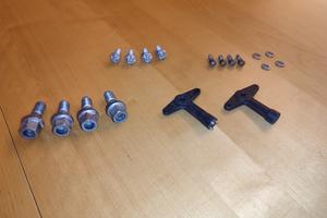 dadi e 2 chiavi per antifurto professionali 