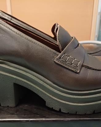 Mocassino donna in vera pelle