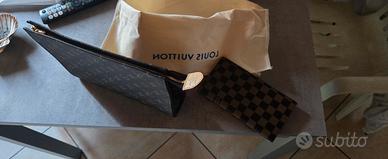 Pochette Louis vuitton Uomo + portafoglio Uomo + p