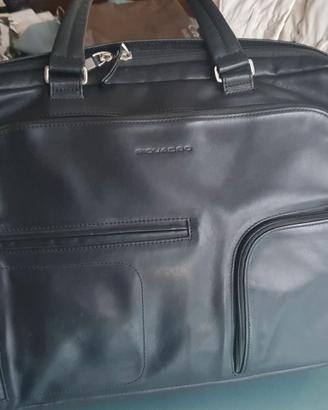 BORSA 24 ORE PIQUADRO IN PELLE