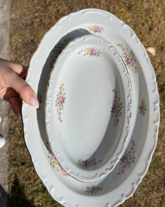 Piatti da portata ovali in porcellana