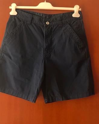 Pantaloncino uomo blu di cotone Murphy & Nye