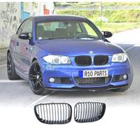 GRIGLIE BMW E81 E82 E87 E88 07-11 LOOK M NERO LUCI