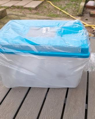 acquario in plastica Geo Large blu 