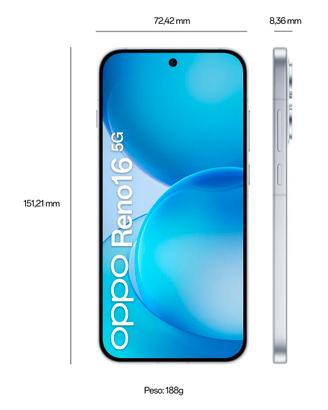 OPPO Reno16 Pro 5G bianco sconto da € 890 a € 770