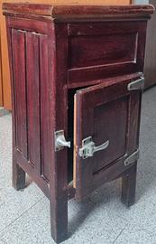 mobile antico - ghiacciaia in legno
