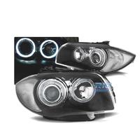 FARI BMW E81 E87 E82 E88 OCCHI ANGEL LED NERI
