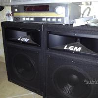 Kit karaoke Amplificatore con Eco +2 casse + TV 14