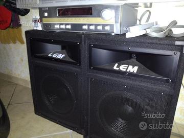 Kit karaoke Amplificatore con Eco +2 casse + TV 14