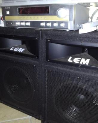 Kit karaoke Amplificatore con Eco +2 casse + TV 14