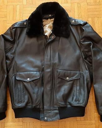giubbotto in pelle marca Skott 54
