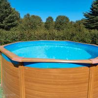 Piscina gre 350x120 senza liner interno
