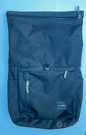 Zaino Nero Toplee con Chiusura Roll-Top