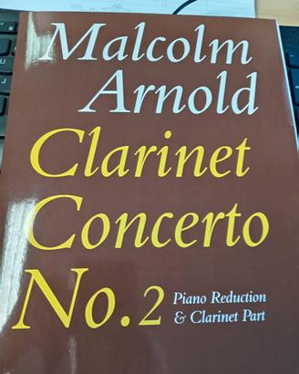 Malcon Arnold Clarinet concerto n. 2