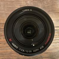 Obiettivo lumix G X vario eccezionale