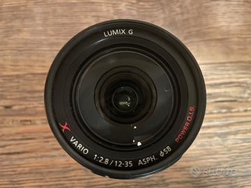 Obiettivo lumix G X vario eccezionale
