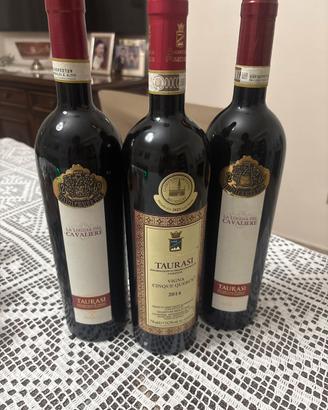 BOTTIGLIE VINO TAURASI 2012/2014