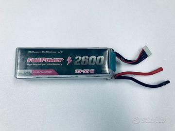 Batteria LiPo 6S/22.2V 2600mAh 35/55C Fullpower