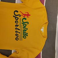 felpa uomo amazon essentials taglia S senape 