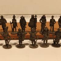 33 Soldatini Kinder Metallfiguren serie 40mm