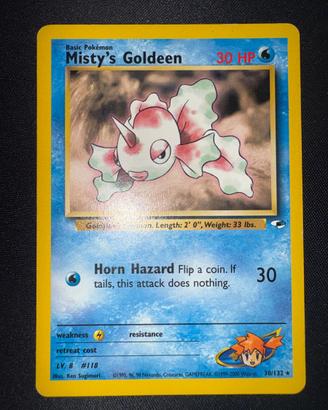 Misty's Goldeen Gym Heroes 30/132