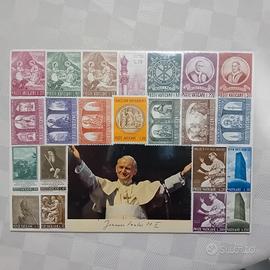 serie intere francobolli del Vaticano
