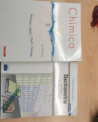 Chimica e Stechiometria libri universitari