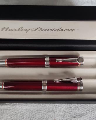 Harley Davidson set penna stilo+ penna a sfera