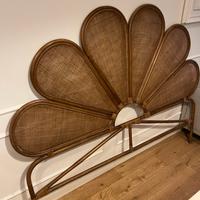 Testata letto Rattan