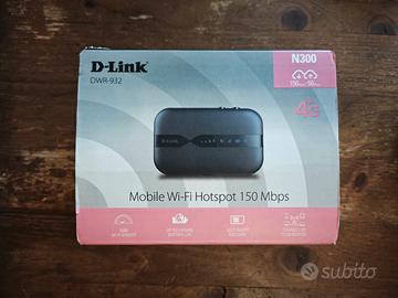 Saponetta D Link 4G/LTE wi-fi