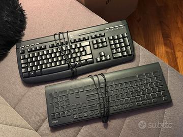 Lotto 2 tastiere e mouse USB