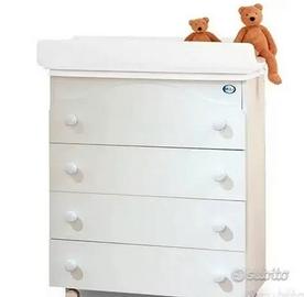 Fasciatoio cassettiera Pali - 4 cassetti