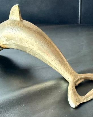 Apribottiglie vintage delfino dorato
