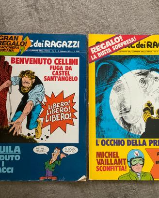Lotto 33 albi corriere dei ragazzi 72-73-74-75