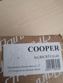 mix miscelatore doccia esterno cooper