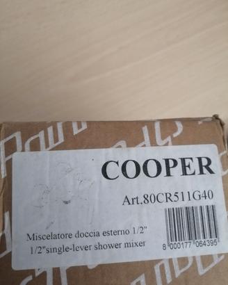 mix miscelatore doccia esterno cooper