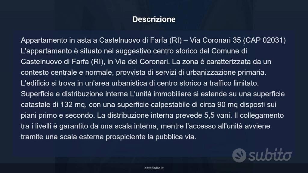 Appartamento – Castelnuovo di Farfa, Rieti - Vista 4