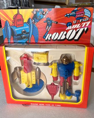UFO MULTI ROBOT TOY HONG KONG anni 80