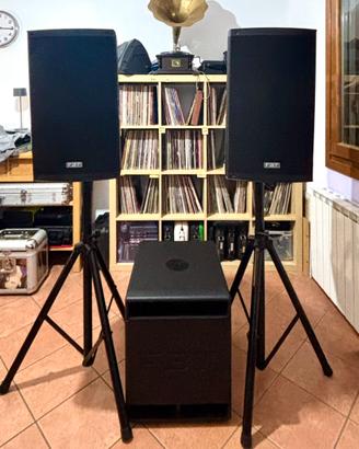 Set  Impianto audio professionale
