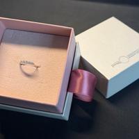 Anello Veretta Rose Diamanti garanzia