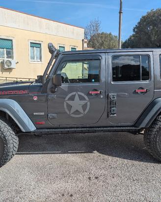 jeep Wrangler rubicon omologata 