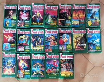 Videocassette VHS piccoli brividi 1-19 completa