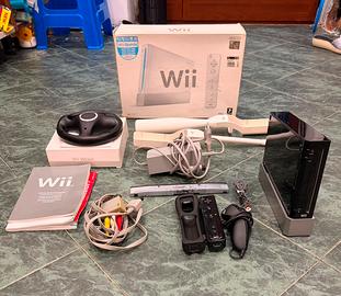 Console Nintendo Wii Nera Accessori Scatola Box 🎮