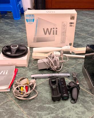 Console Nintendo Wii Nera Accessori Scatola Box 🎮
